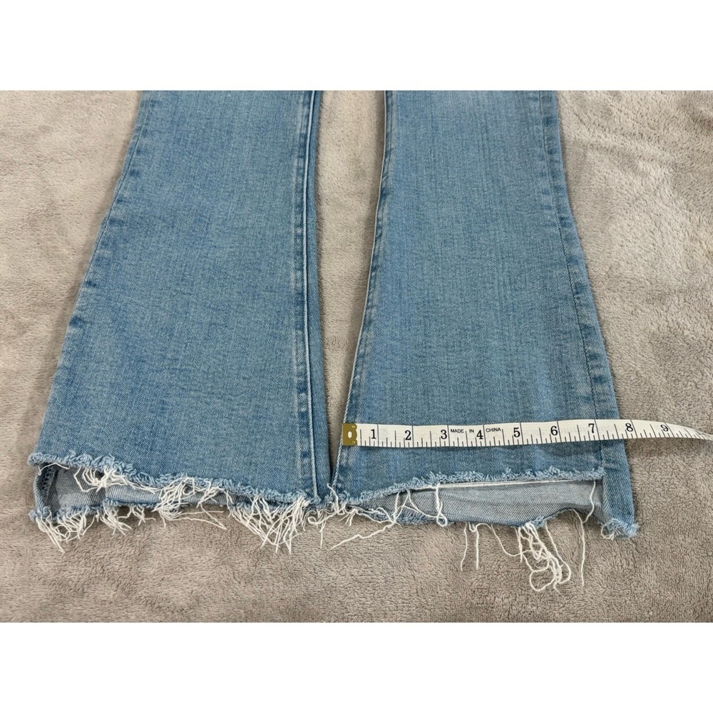 MOTHER Denim The Runaway Step Fray in California Cruiser Light Wash 26x31 Flare - Picture 9 of 9